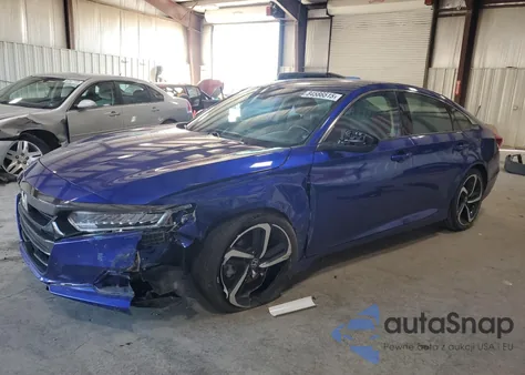 2022 Honda Accord Sport Se из США, поврежденный, VIN 1HGCV1F44NA097298